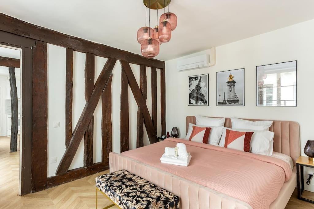 Sophiestay - Contemporary Apt- King Size Bed Appartement Paris